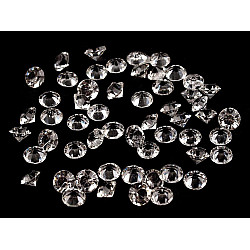 Geschliffene Strasssteine SS16 Hot-Fix Diamanten für Hochzeit, Crystal, 10 g
