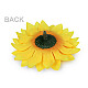 Künstliche Blume / Blüte Sonnenblume Ø70 mm, gelb, 10 Stück